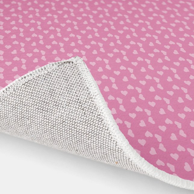 Pink Carpet with pink hearts HAMbyWG Rug (Indoor)