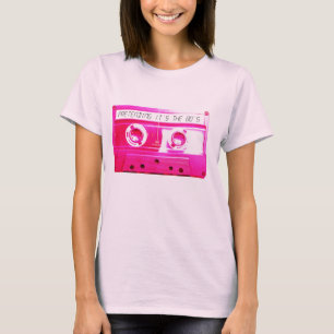 Pink cassette T-Shirt