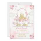 Pink Castle Princess One-ce Upon A Time Birthday