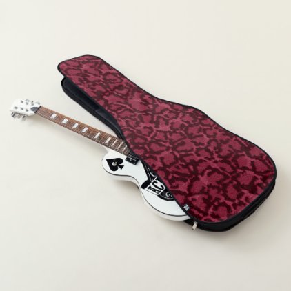 Pink Cat Guitar Case