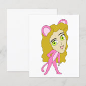 pink catgirl (Front/Back)