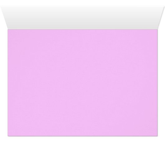 Pink Cattleya Orchid Card (Inside Horizontal (Bottom))