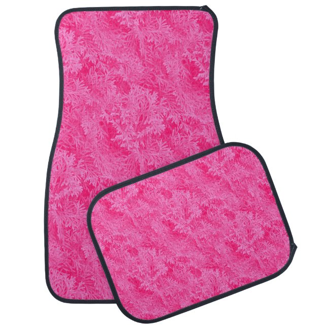 Pink Cedar Car Floor Mat (Set)
