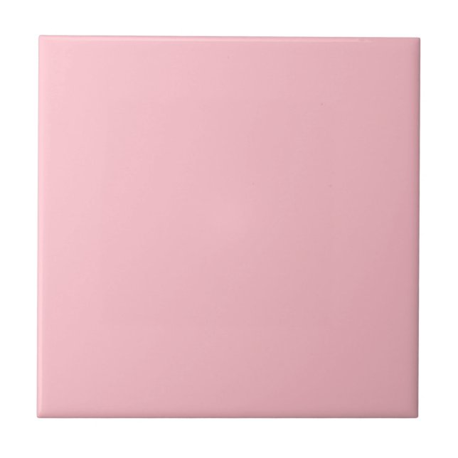 Pink Ceramic Tile (Front)