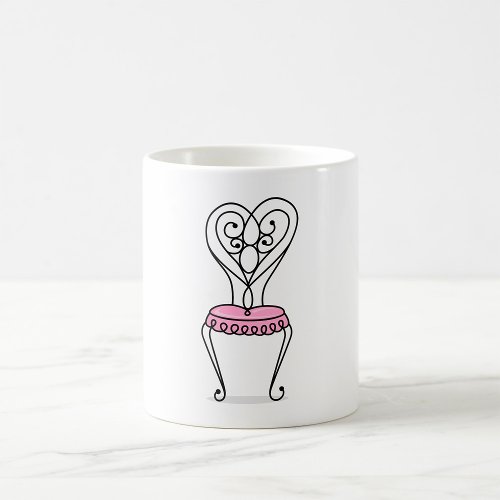 Pink Chair Coffee Mug