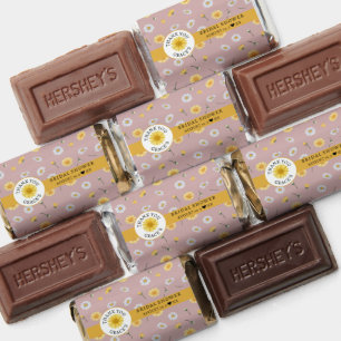 Pink Chamomile Bridal Shower Hershey's Miniatures