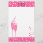 Pink Champagne! Stationery