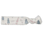Pink Champagne Winter Mountain Gift Elastic Hair Tie