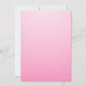 Pink Champagne with Tiny Bubbles Background Art (Front)