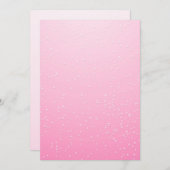 Pink Champagne with Tiny Bubbles Background Art (Front/Back)
