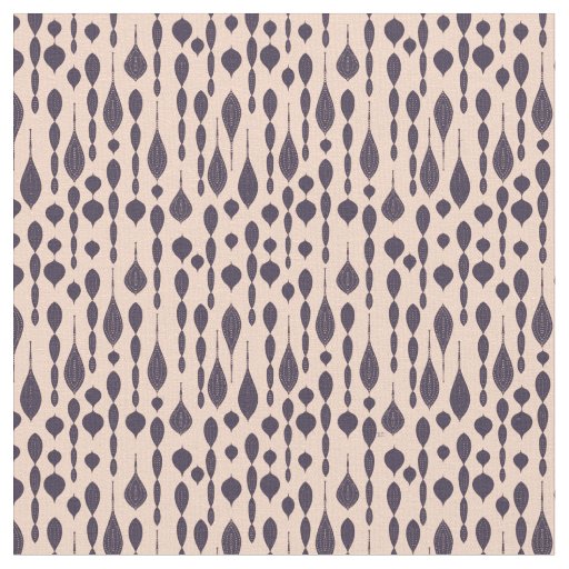 Pink Chandelier Retro Pattern Fabric