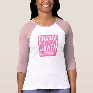 Pink Change And Growth T-Shirt