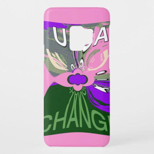 Pink Change  Hillary USA We Are Stronger Together Case_Mate Samsung Galaxy S9 Case