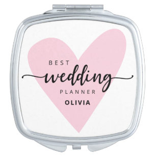 Pink Chaos Coordinator Compact Mirror