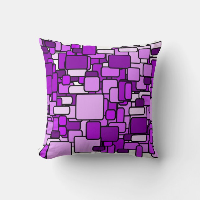 Pink Chaos Pillow (Front)