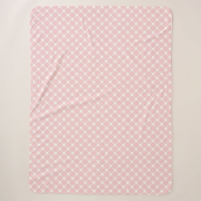 Pink check blanket (Front)