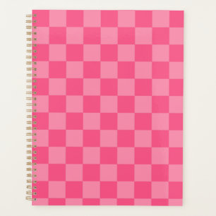 Pink Check Planner