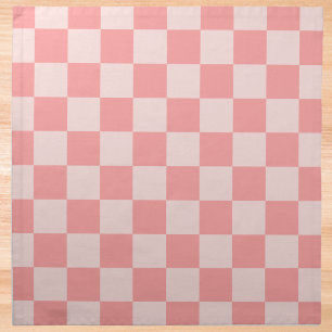 Pink Checkerboard Cloth Napkin