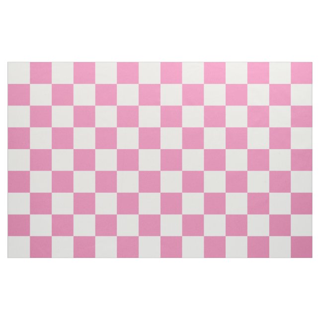 Pink Checkered Fabric (Fat Quarter)