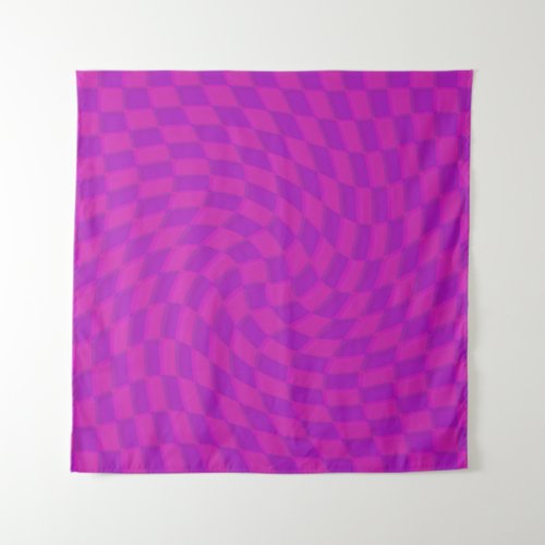 Pink Checkered Whirl Backdrop