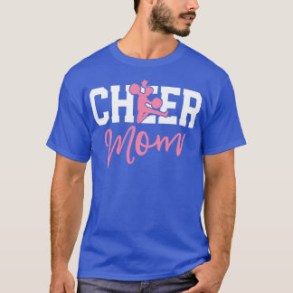 Pink Cheerleader Mom Shirt Cheer Mom Gifts Mama Mo