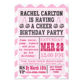 cheer invitations
