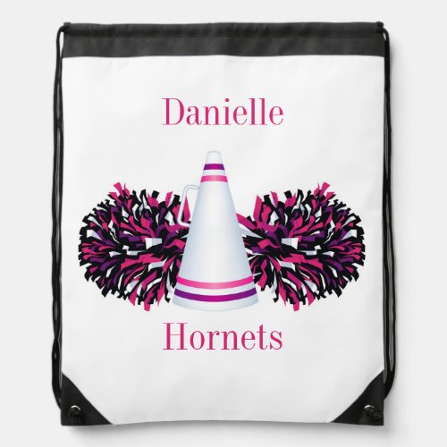 Pink Cheerleading Cheer Personalized Backpack