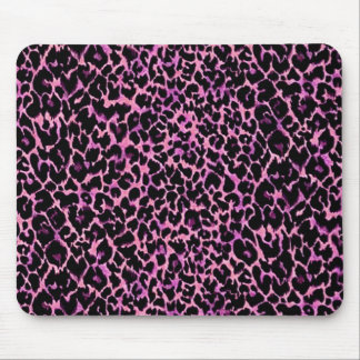 Pink Cheetah Pattern Mouse Pad