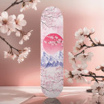 Pink Cherry Blossom Adult Youth Girly Beginner Skateboard<br><div class="desc">Girly pink cherry blossom moon skateboard for adult,  youth,  and beginner skateboards.</div>