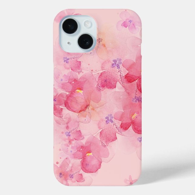 pink cherry blossom Case-Mate iPhone case (Back)