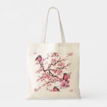 Pink Cherry Blossom Flower Pattern