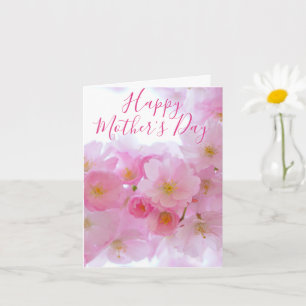 Pink Cherry Blossom - Happy Mother's Day Card