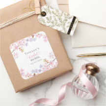 Pink Cherry Blossom in Bloom Garden Bridal Shower