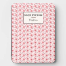 Pink Cherry Blossom Pattern Lovely Bookworm