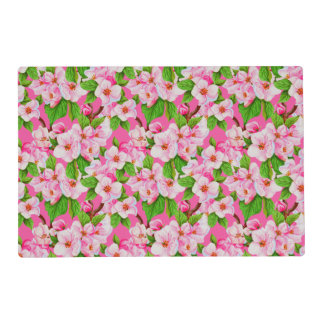 Pink Cherry Blossom Placemat