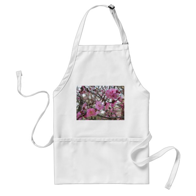 Pink Cherry Blossom / Sakura / サクラ（桜) Adult Apron (Front)