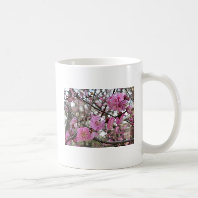 Pink Cherry Blossom / Sakura / サクラ（桜) Coffee Mug (Right)