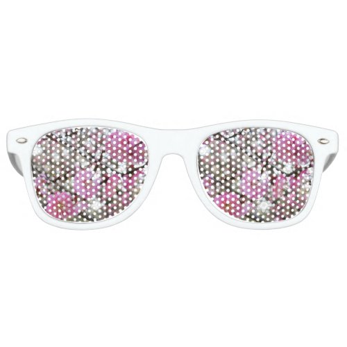 Pink Cherry Blossom  Sakura  サクラ桜 Retro Sunglasses