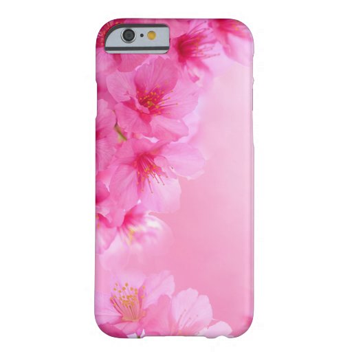 Pink Cherry Blossoms Barely There iPhone 6 Case