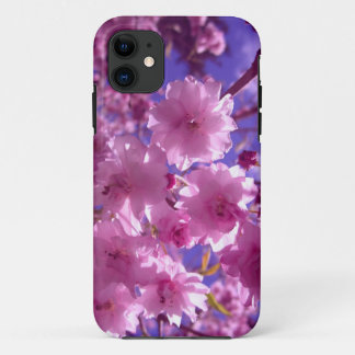 Pink Cherry Blossoms iPhone 11 Case