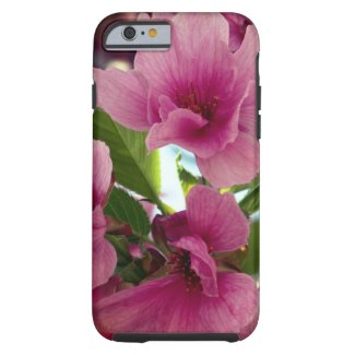 Pink Cherry Blossoms iPhone 6/6s, Tough Case-Mate iPhone Case