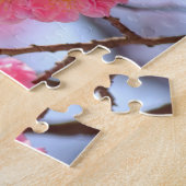 Pink Cherry Blossoms Jigsaw Puzzle (Side)