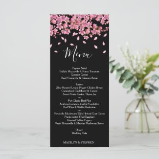 Menu Cards Artsy Fartsy Designs