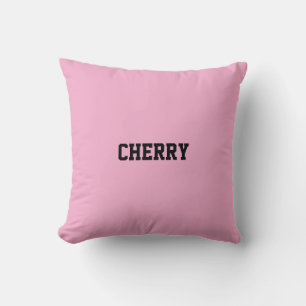 Pink Cherry Decorative  Throw Pillow