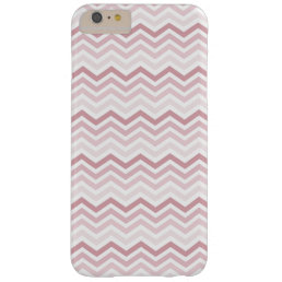 Pink Chevron Barely There iPhone 6 Plus Case