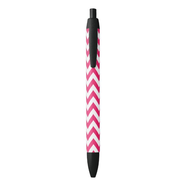 Pink Chevron Pen (Back (Vertical))