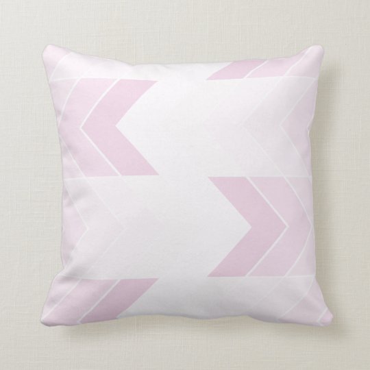 Pink Chevron Throw Pillow Zazzle Com