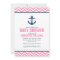 Pink Chevrons Nautical Girl Baby Shower