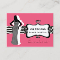 PINK chic fashion boutique Business Cards