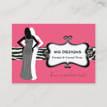 PINK chic fashion boutique Business Cards